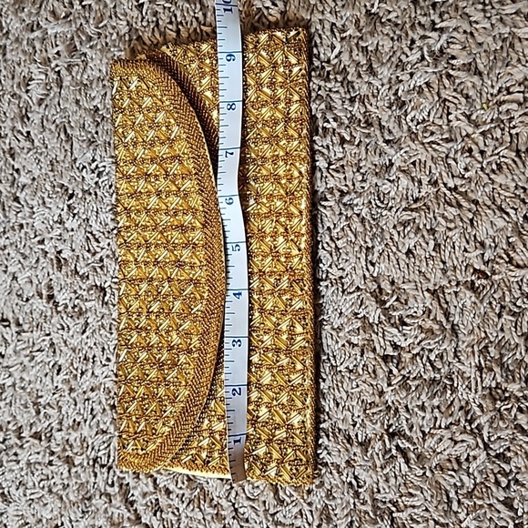 Gold Beaded Clutch - Picture 6 of 7